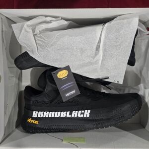 Brandblack Black Sneakers with Vibram Sole Men Size 11.5